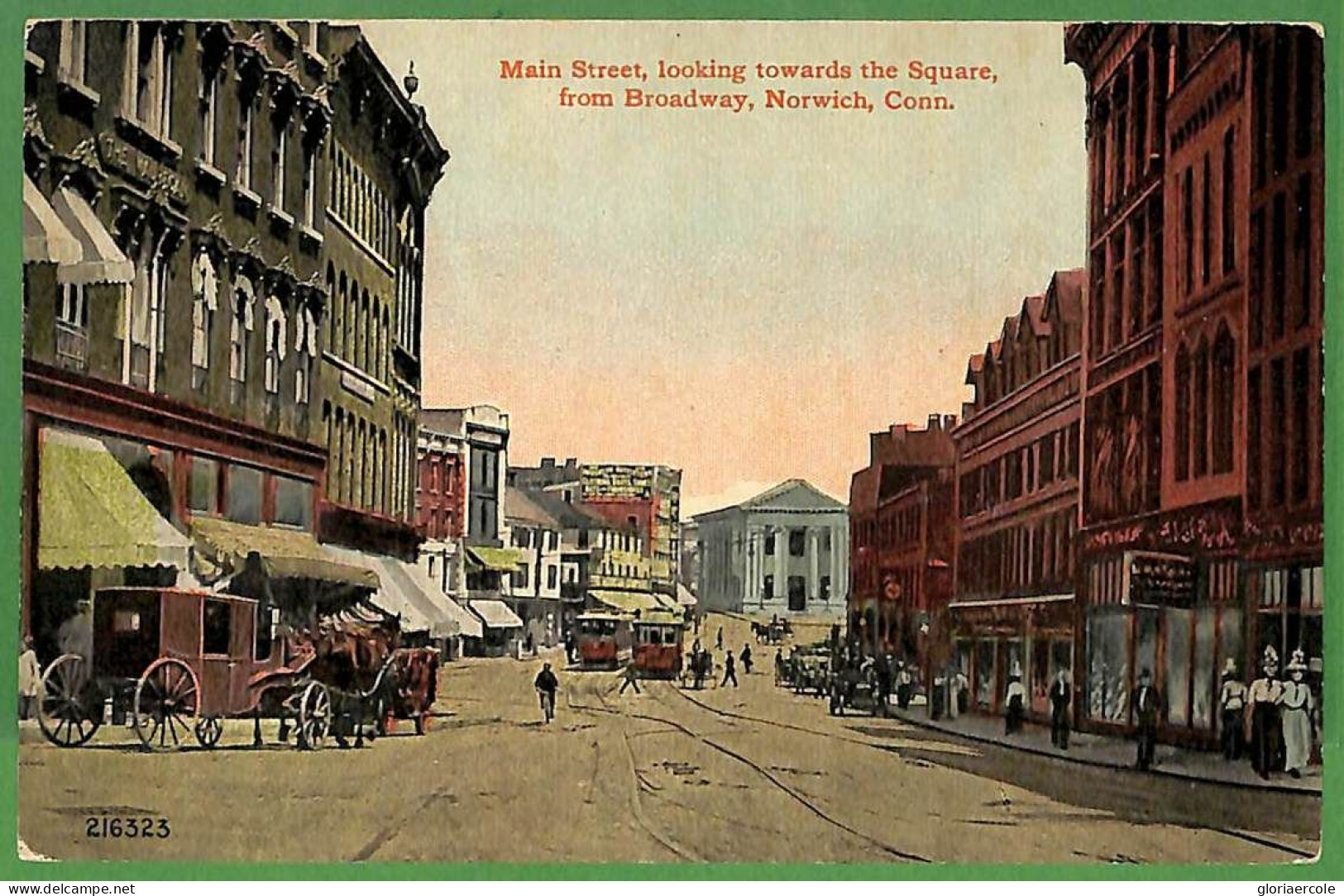 ak7278 - USA - VINTAGE POSTCARD - Connecticut, Norwich