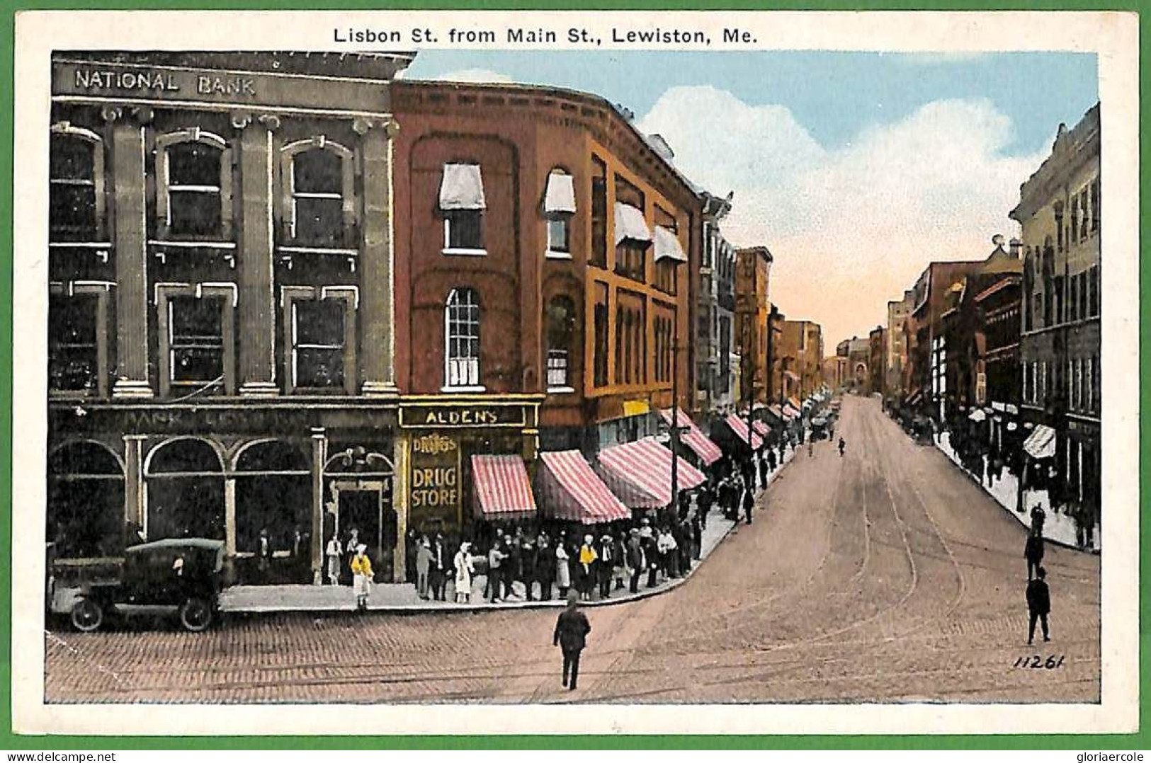 ak7535 - USA - VINTAGE POSTCARD - Maine, Lewiston