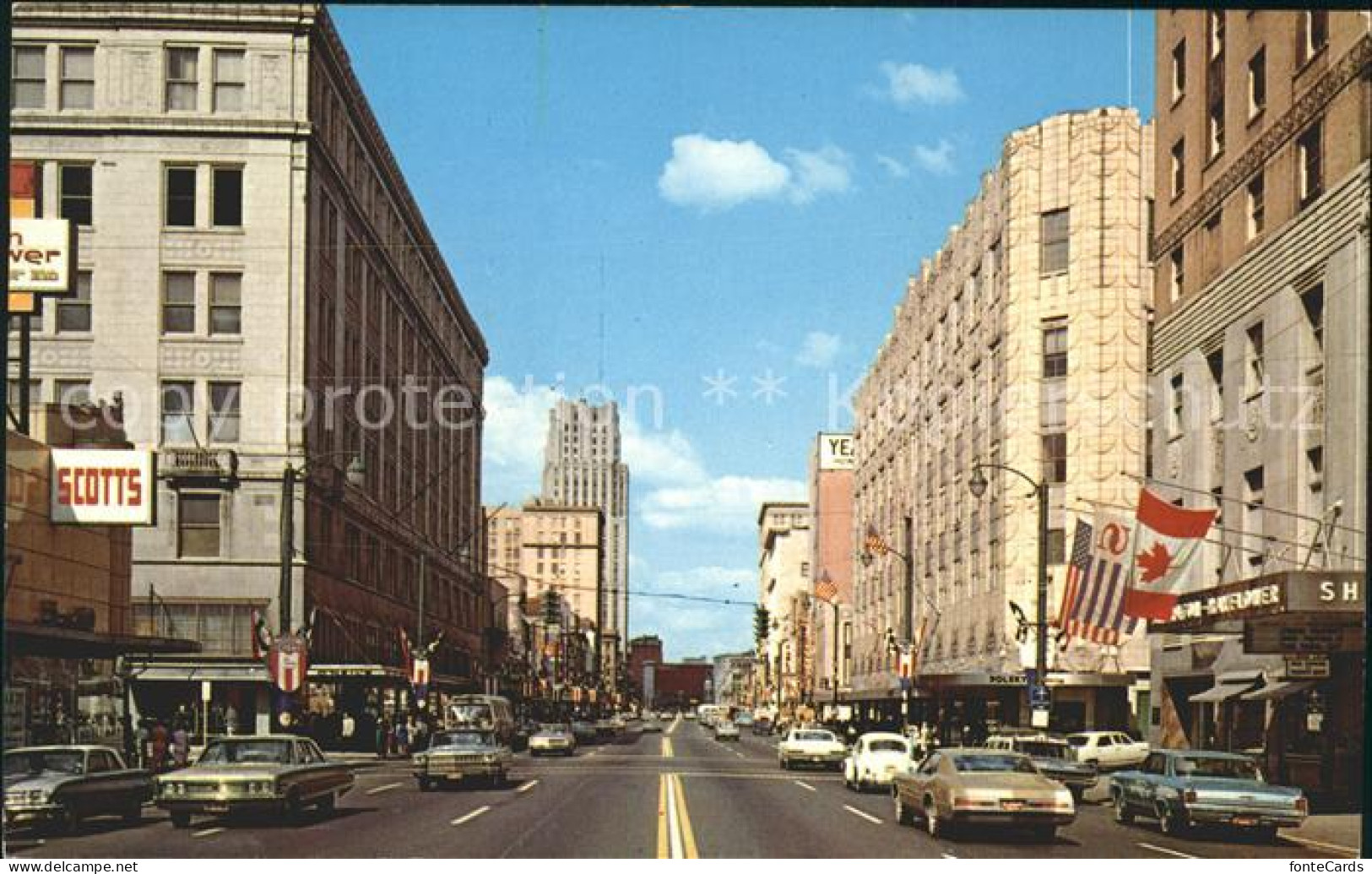 Akron Ohio Downtown Main Street