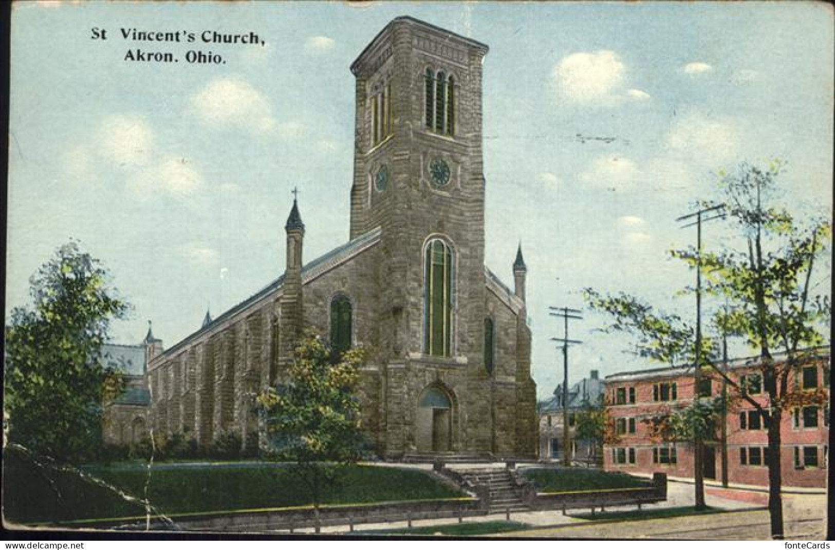 Akron Ohio St. Vincent's Church