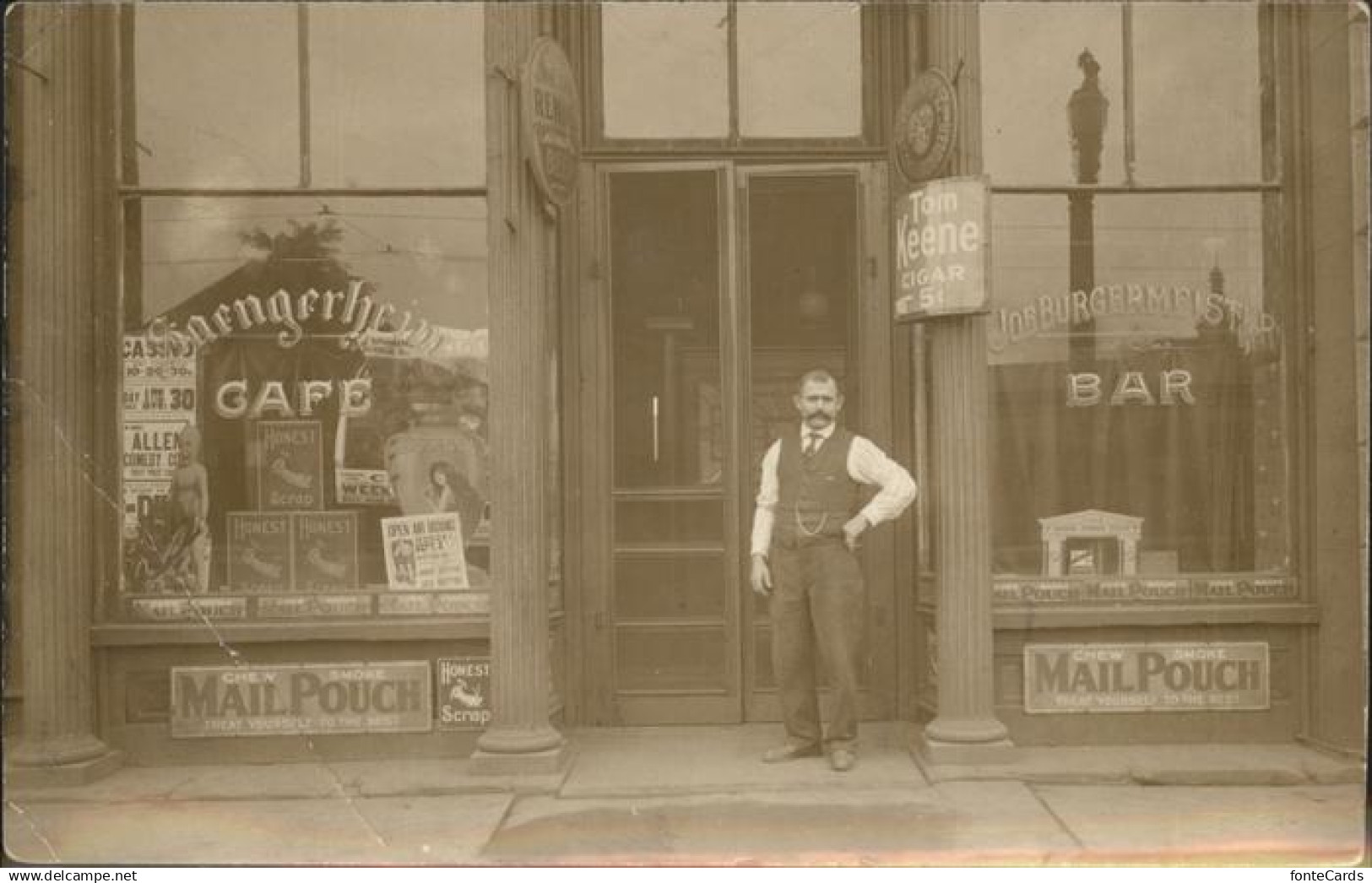 Akron Ohio Store Cafe Bar