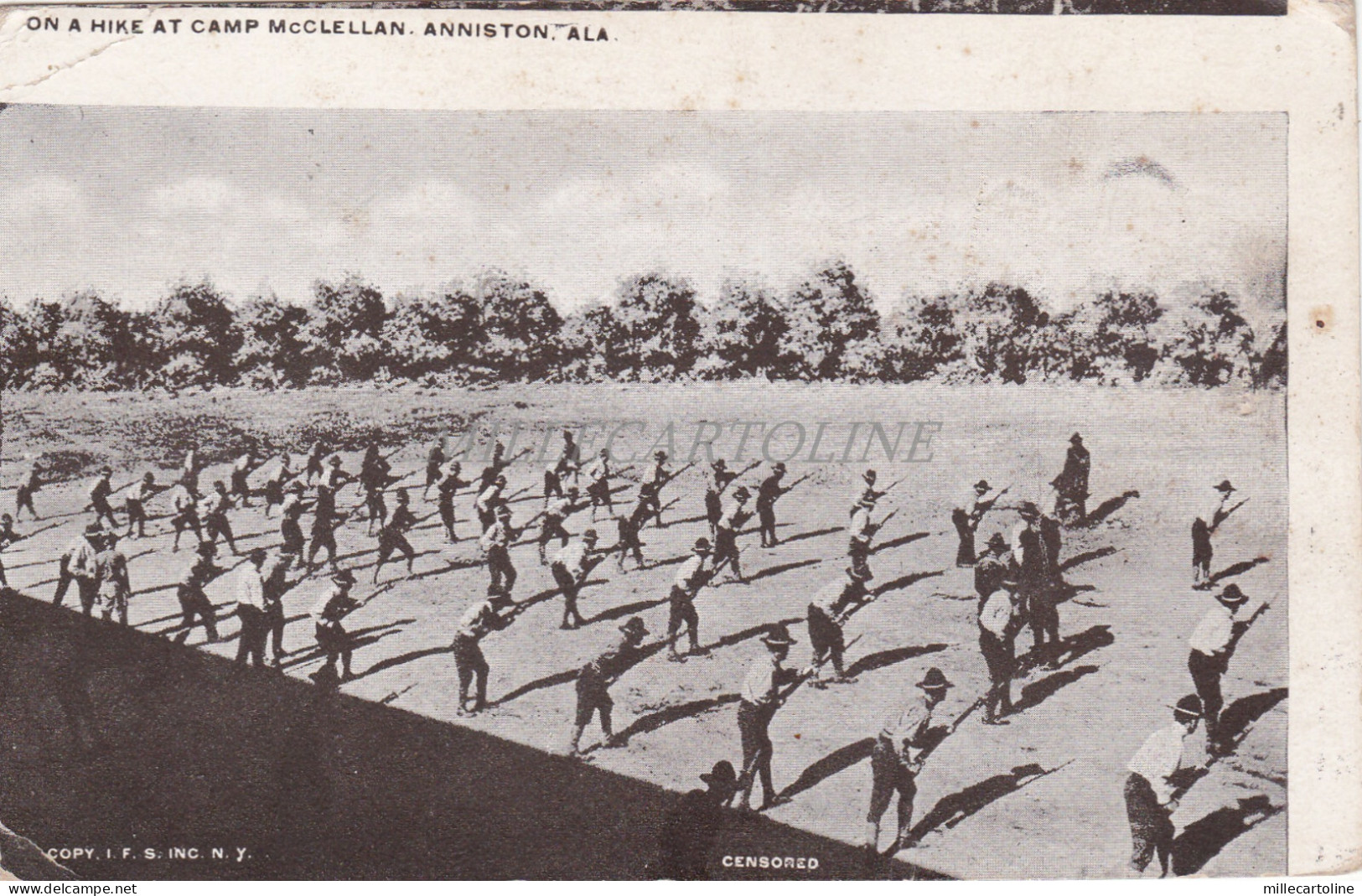 ALABAMA - On a Hike at Camp McClellan, Anniston