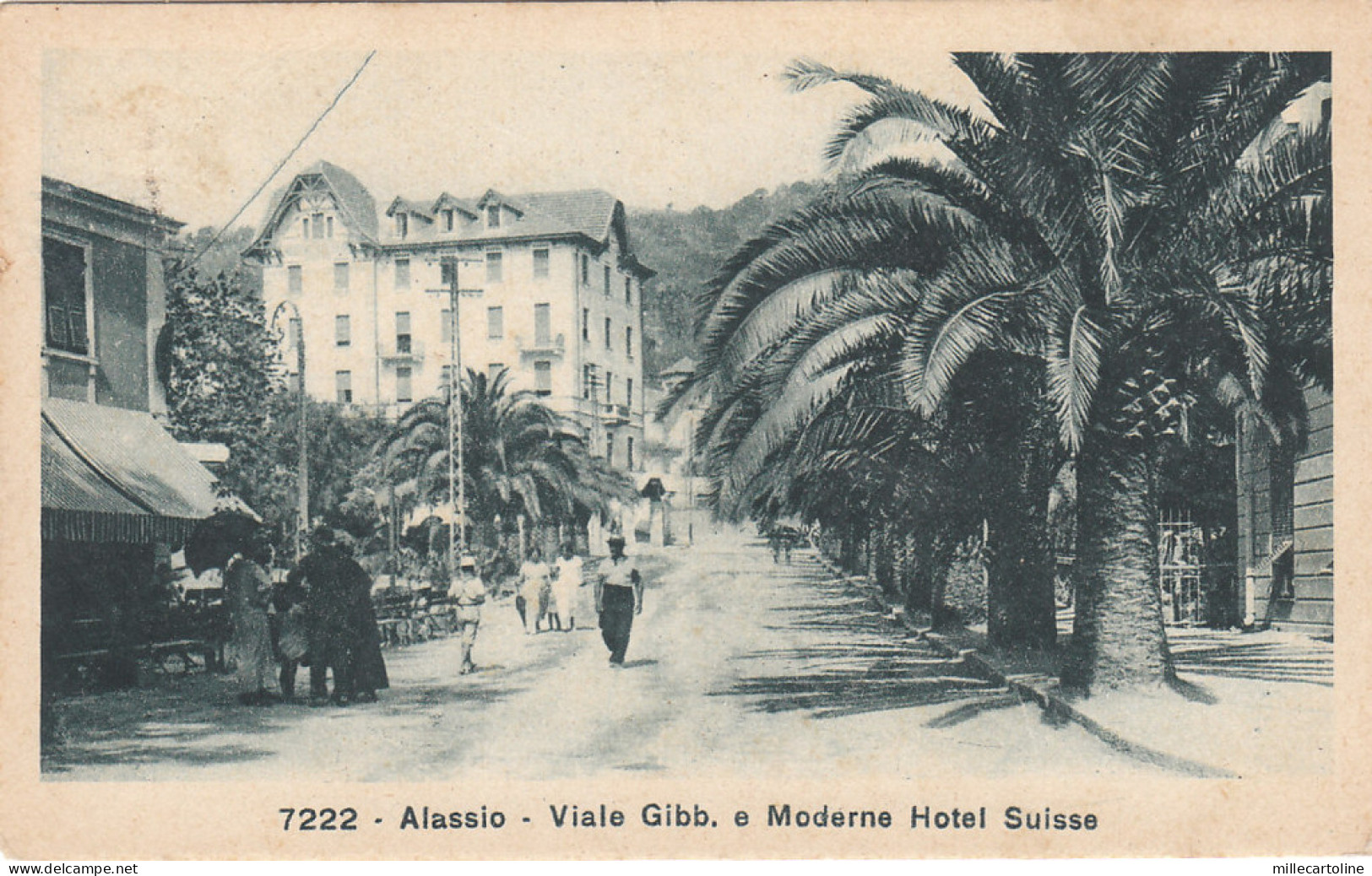 * ALASSIO - Viale Gibb e Moderne Hotel Suisse - Diena