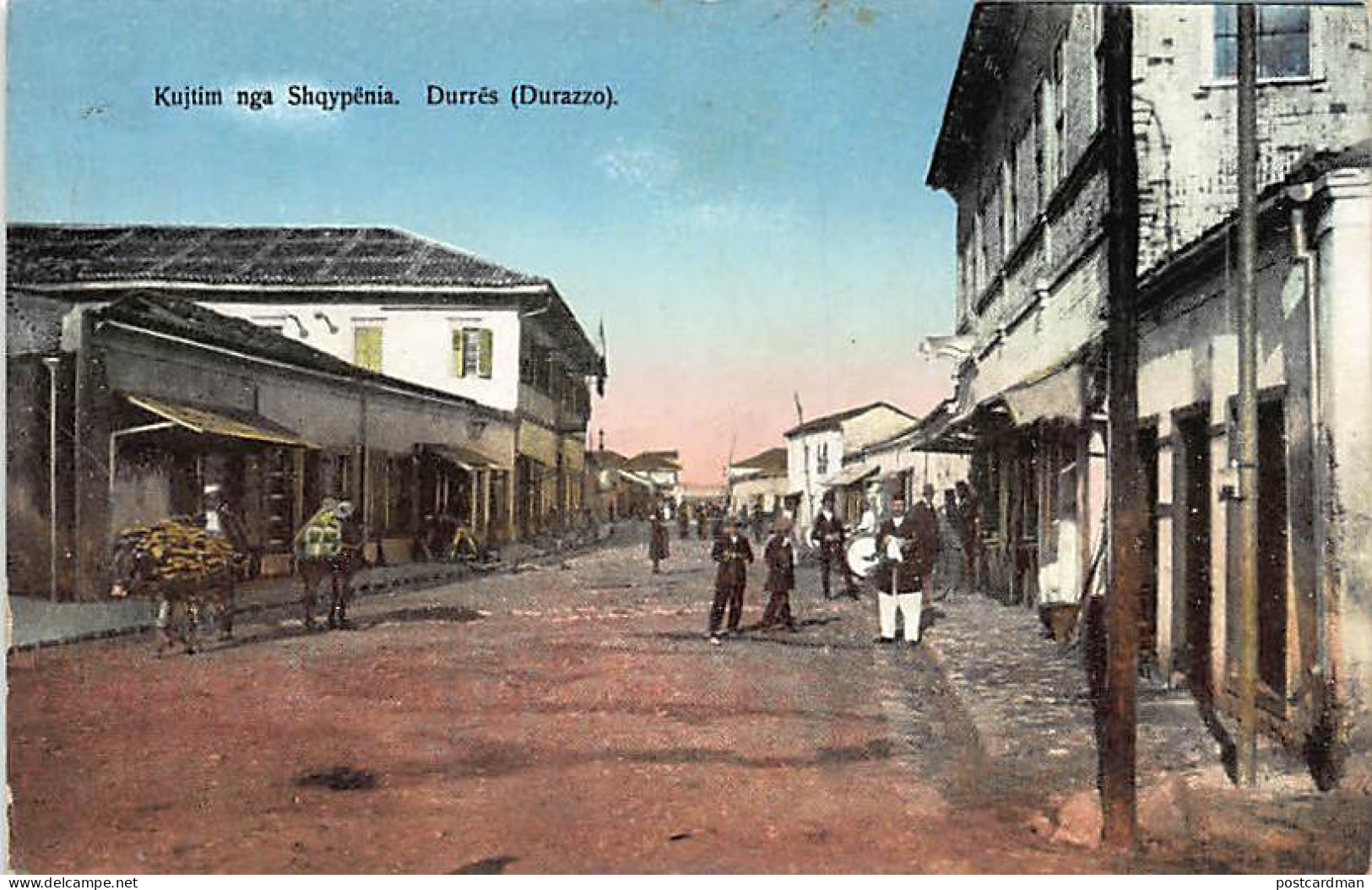 ALBANIA - Durres - The main street