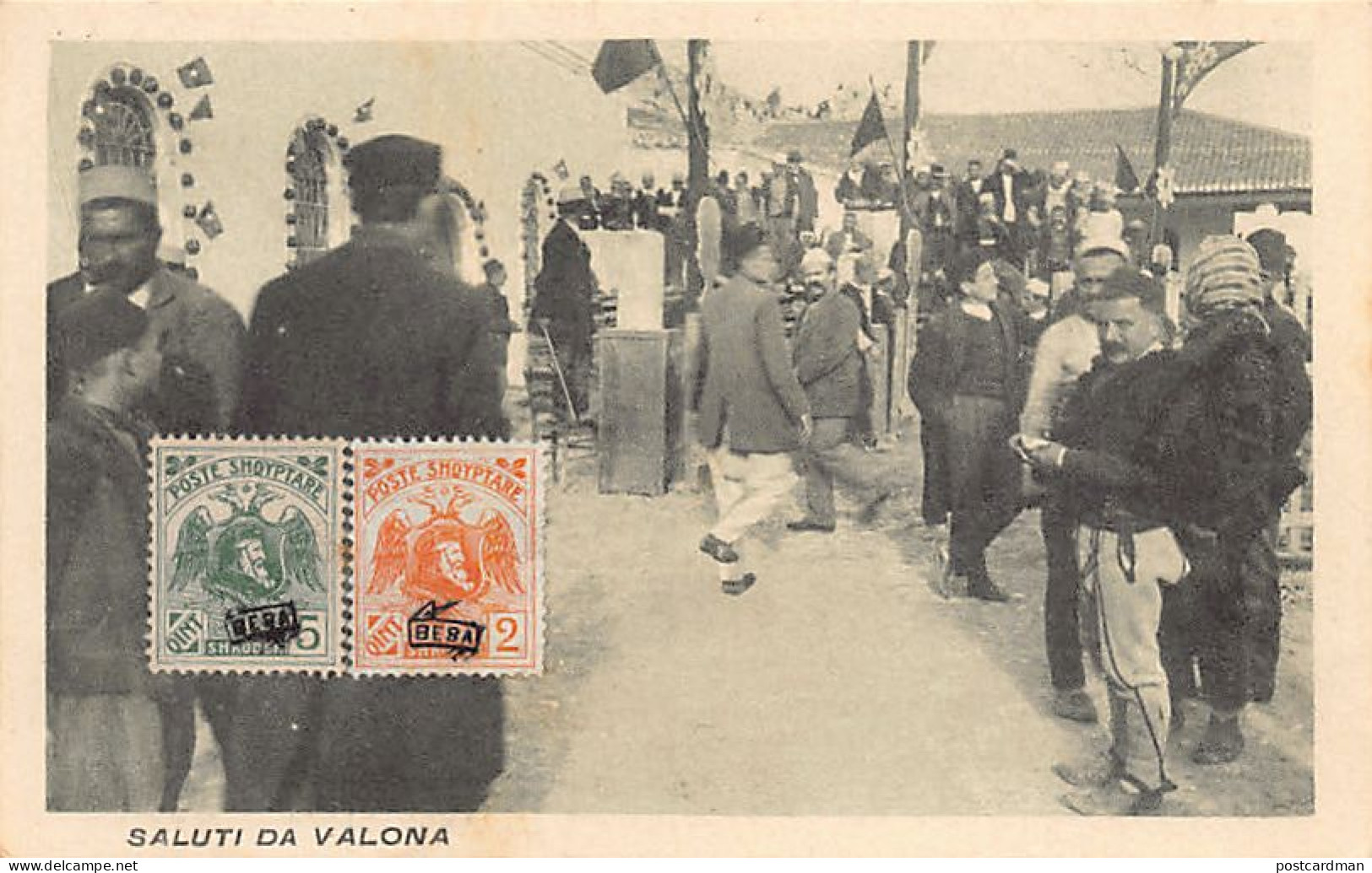Albania - VLORË - Saluti di Valona
