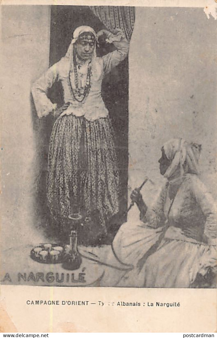 Albania - Women smoking hookah