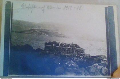 !  1918 Foto Ansichtskarte, photo, Überfahrt nach Albanien, Albania, 1. Weltkrieg