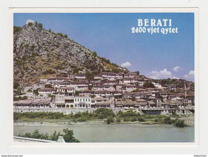 Albania Albanien Albanie BERATI General View 1990s Photo Postcard RPPc CPA (8192)