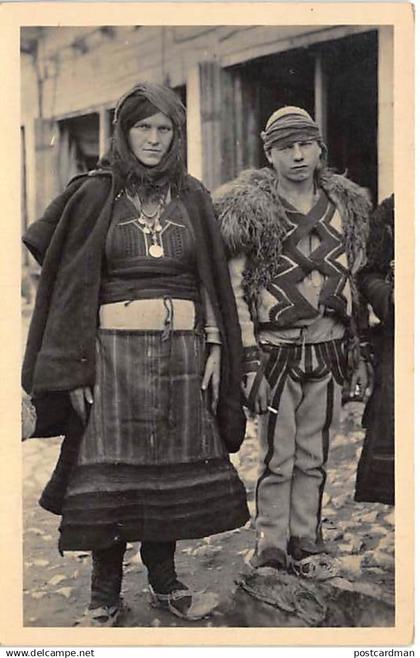 ALBANIA - Peasants from Malesia - REAL PHOTO. Unknown Austrian publiser.