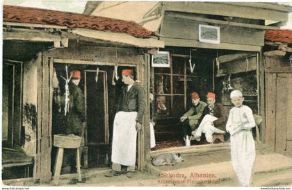 Albania Shkoder Butcher Shop