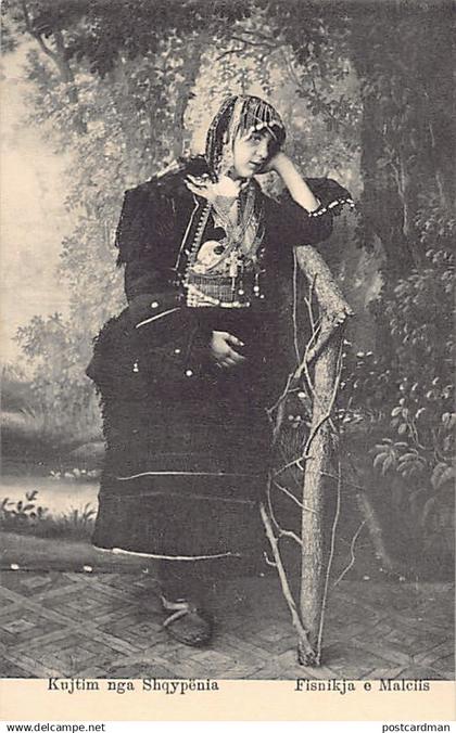 Albania - SHKODËR - Fisnikja e Malciis - Woman from Malësia - Publ. Marubbi