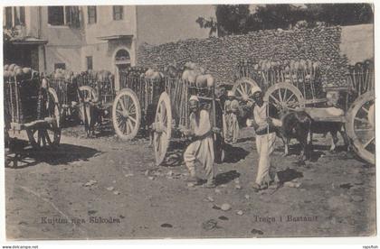 Albanien Kujtim nga Shkodra Tregu i Bastanit 1916