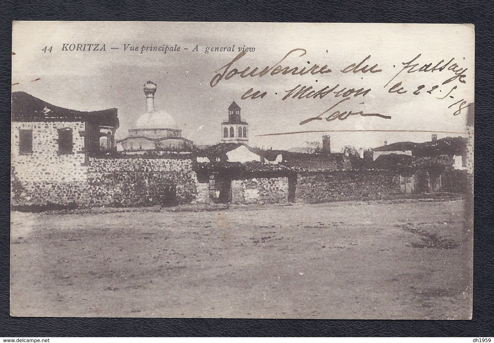 ALBANIE ALBANA ALBANIEN KORITZA VUE GENERALE A GENERAL VIEW