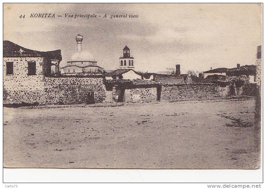 Albanie - Koritza - Campagne d'Orient - Militaria Serbie