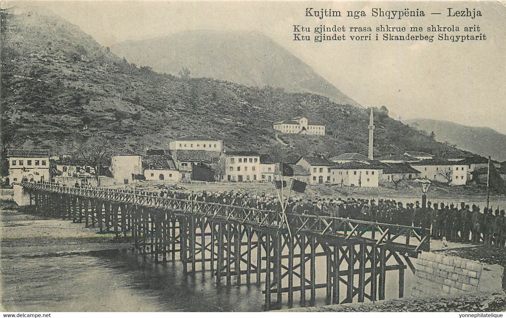 ALBANIE  - LEZHJA -  (alb-41)