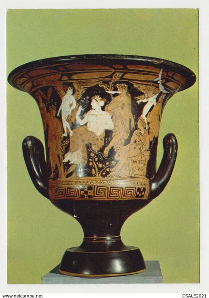 Albania Albanien Albanie Albanian Photo Postcard RPPc CPA TIRANA Museum Ancient Artifact (8246)