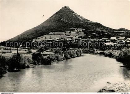 MITROVICA Kosovska Mitrovica Kosovo u pozadini grad Zvecan