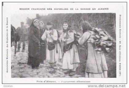 PRES D'ALESSIO (LEZHA) PAYSANNES ALBANAISES (BEAU PLAN ANIME)