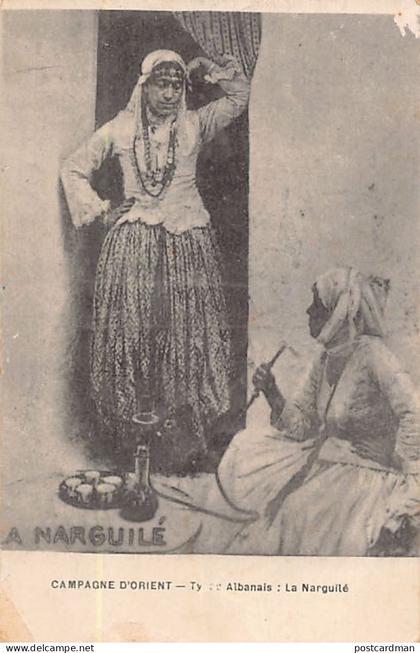 Albania - Women smoking hookah