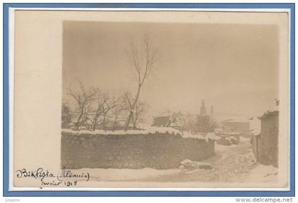ALBANIE -- Carte photo - RARE - BIKLISTA