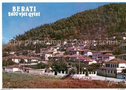 Berat Albanien Pamje e lagjes Gorice