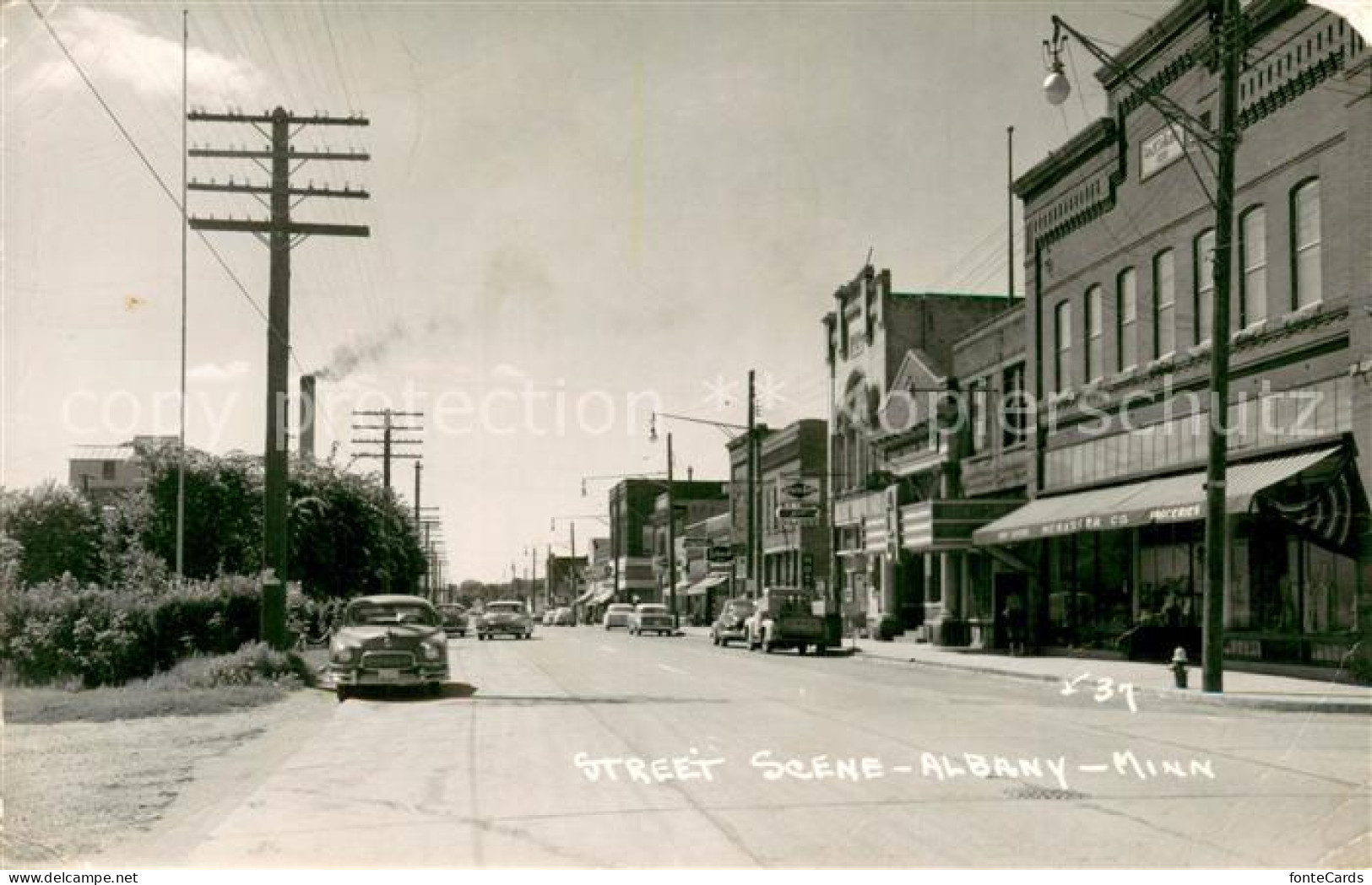 Albany Minnesota Street Scene