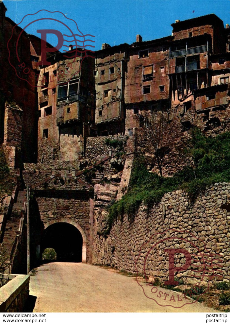 ALBARRACIN TERUEL MONUMENTO NACIONAL VISTA DEL TUNEL    TERUEL   ARAGON ESPAÑA ESPAGNE