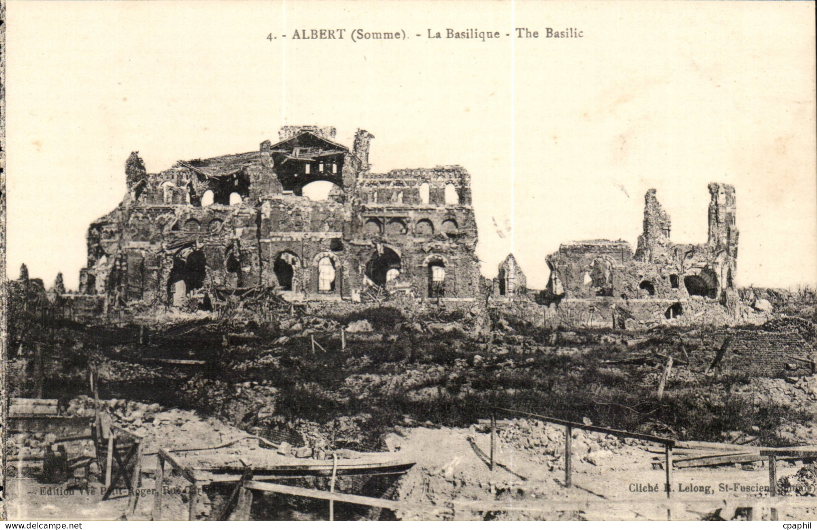 Albert - La Basilique - CPA