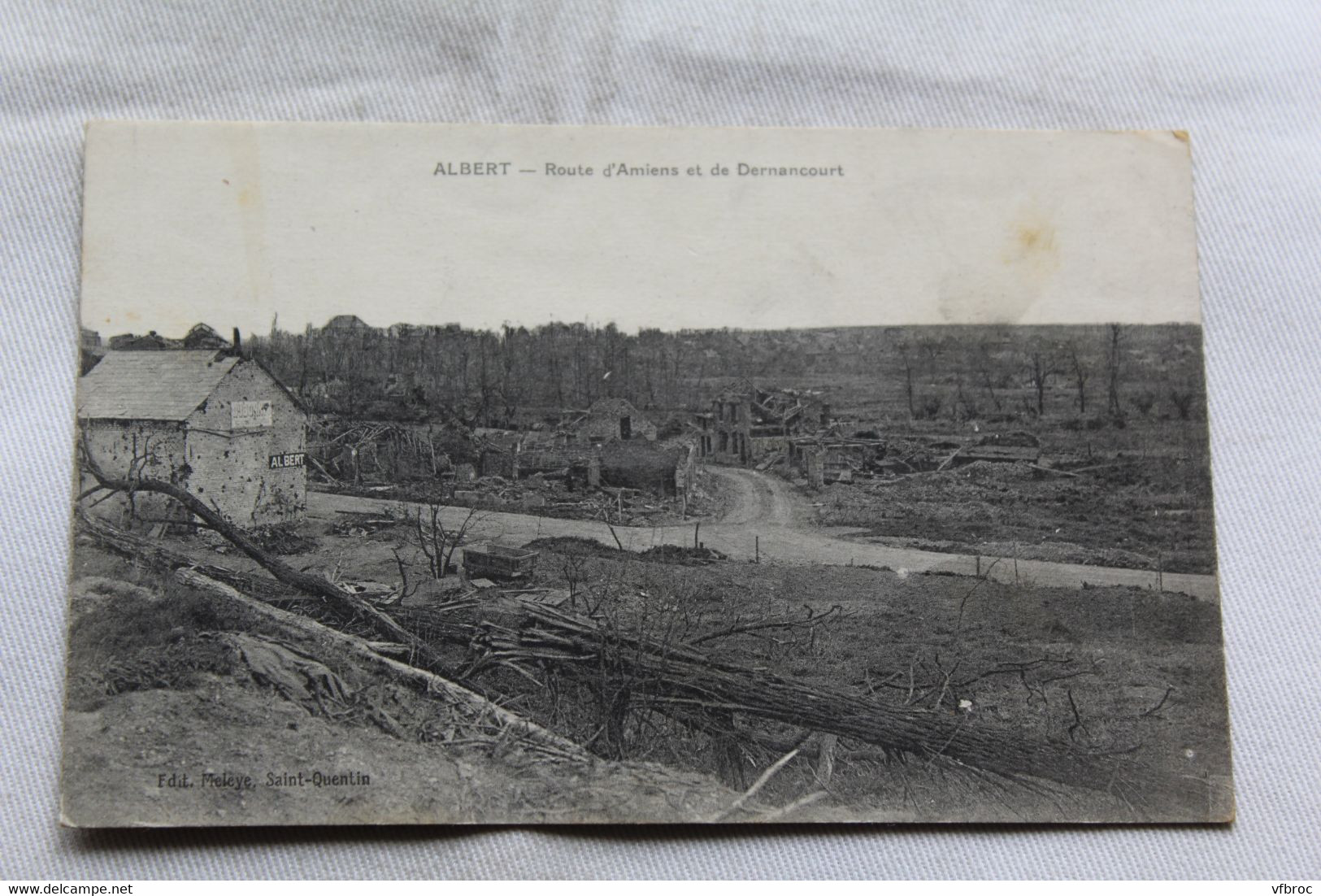 Albert, route d'Amiens et de Dernancourt, Somme 80