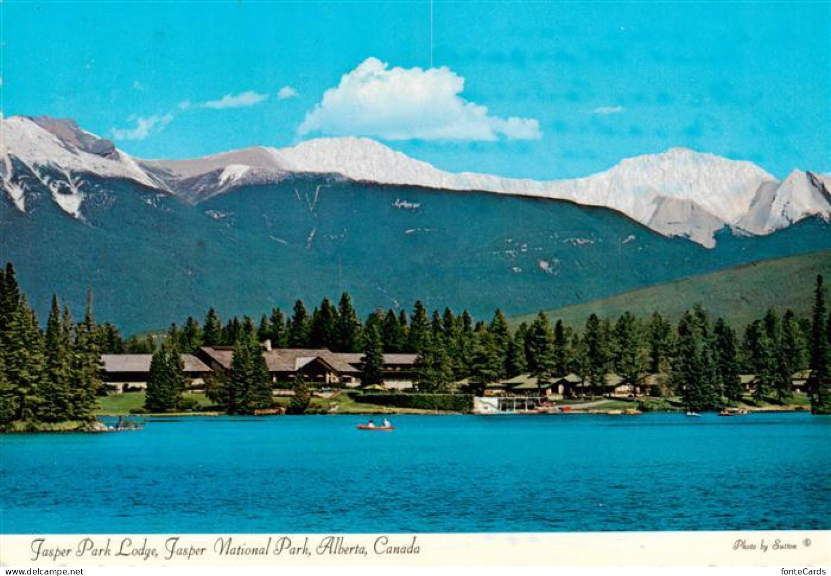 Alberta  Canada State Jasper Park Lodge Jasper National Park