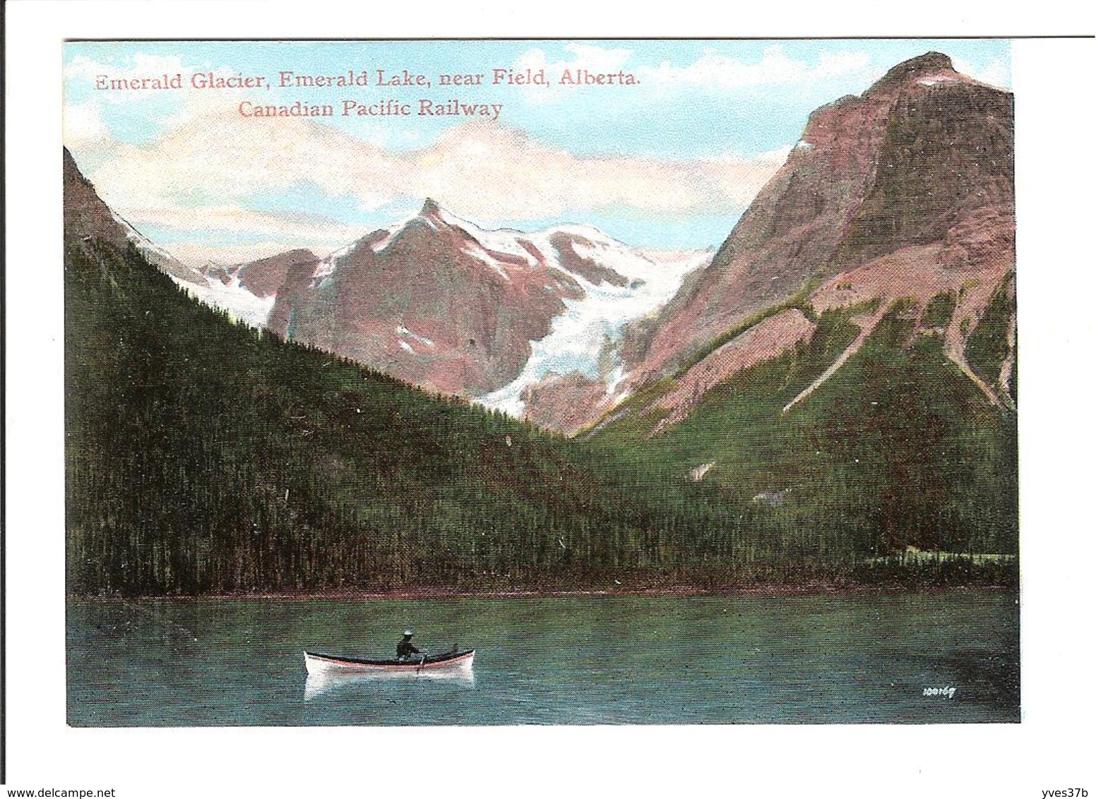 ALBERTA - EMERALD GLACIER, EMERALD LAKE, NEAR FIELD, ALBERTA