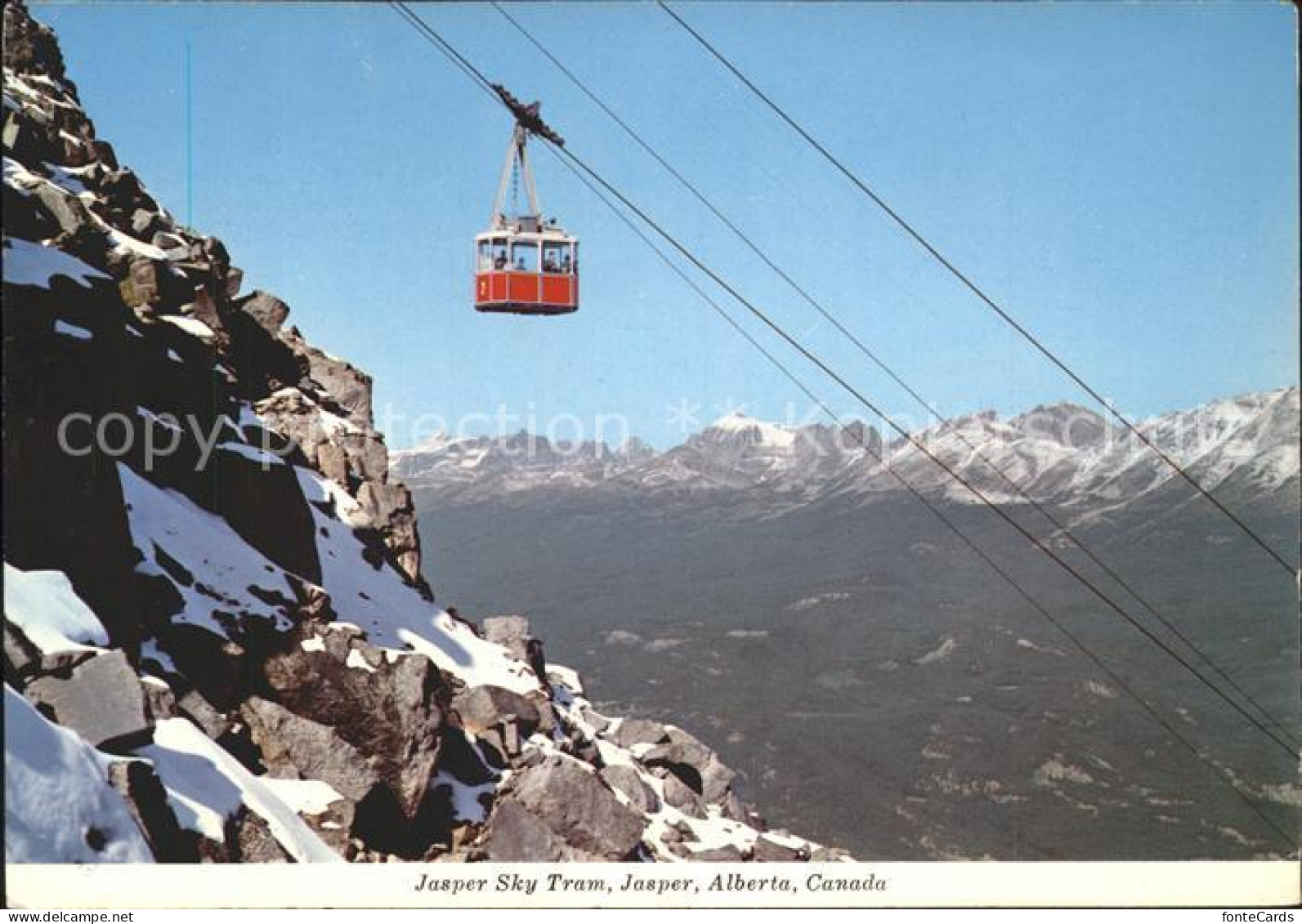Alberta  Jasper Sky Tram Jasper