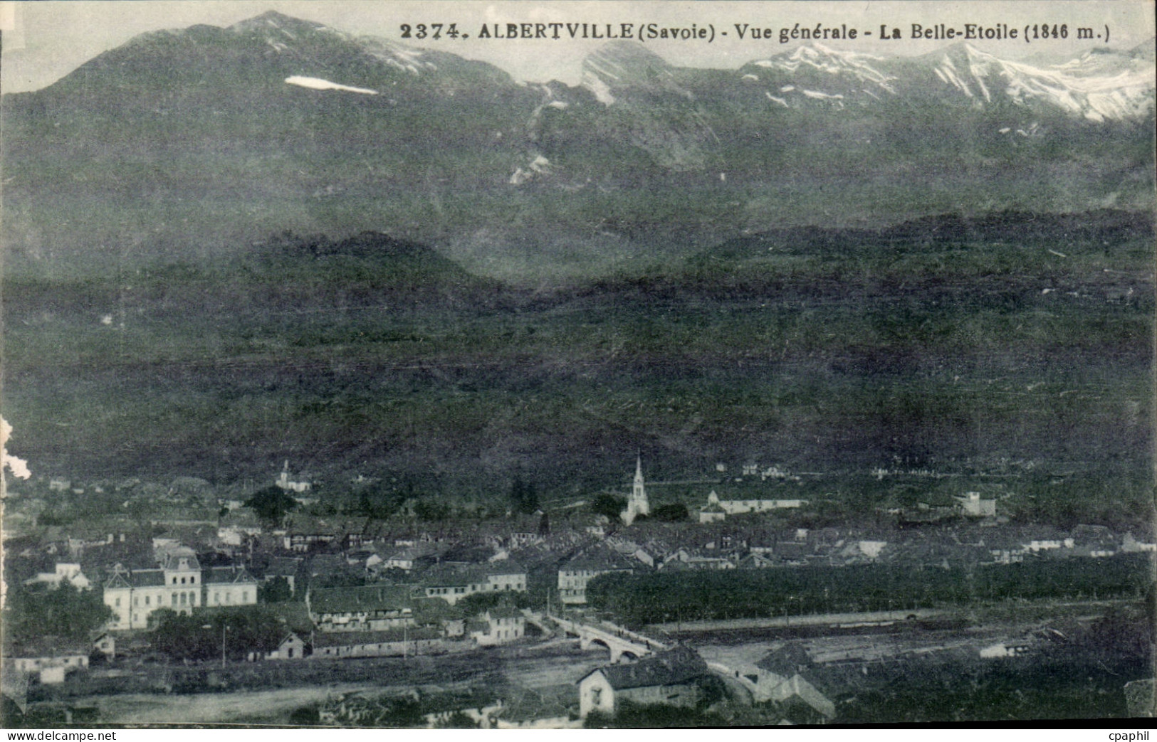 Albertville CPA Vue generale La belle etoile