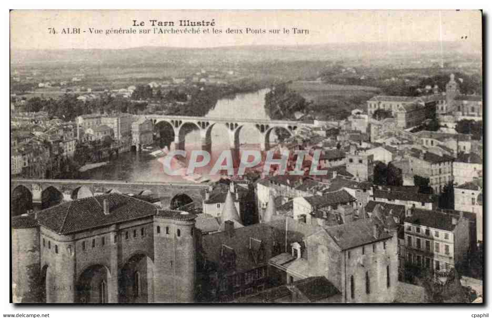 Albi - Vue Generale sur Archeveche - CPA