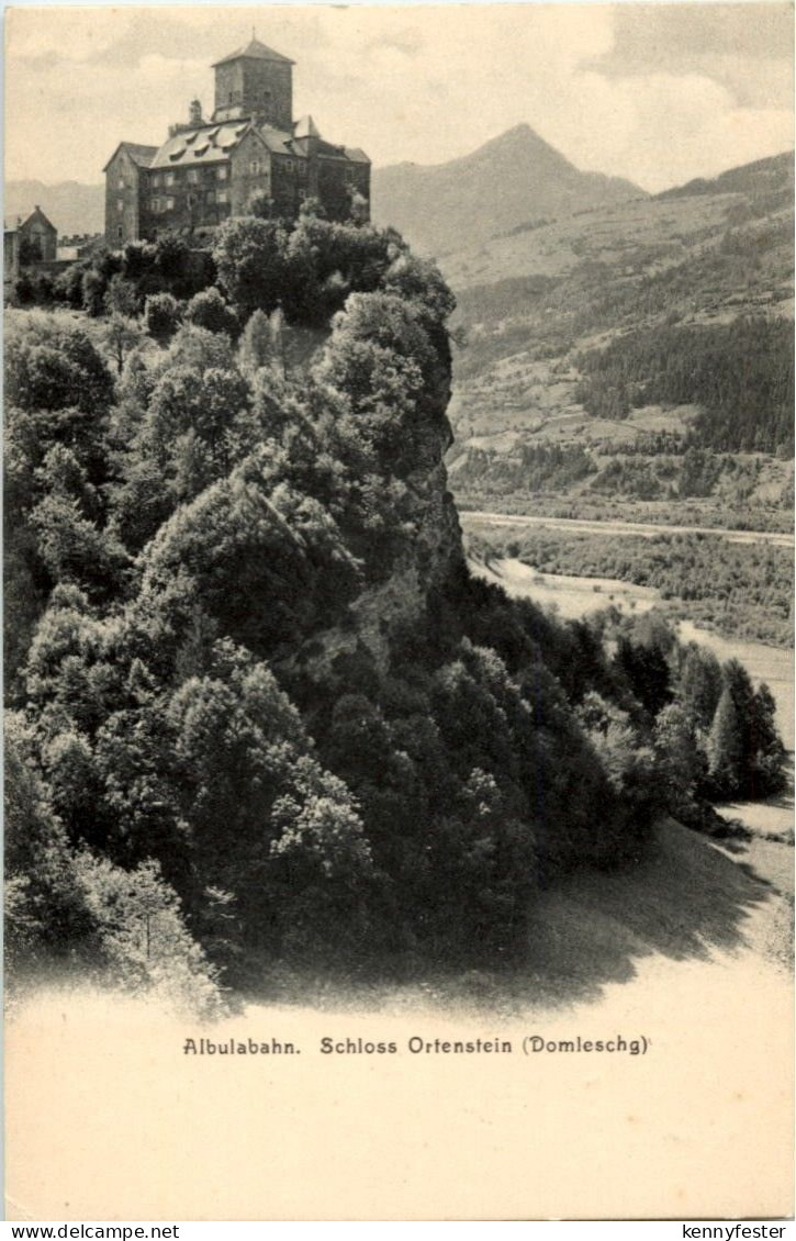 Albulabahn - Schloss Ortenstein Domleschg