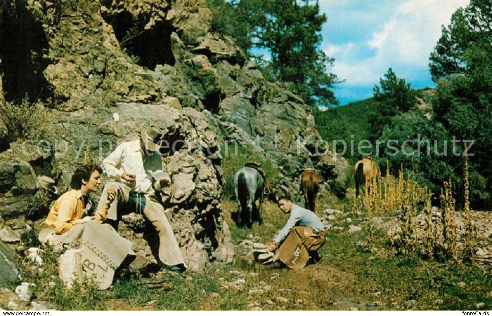 Albuquerque Western Trial Scene