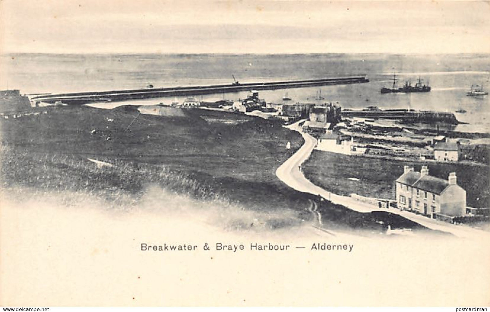 ALDERNEY - Breakwater and Braye Harbour - Publ. Unknown