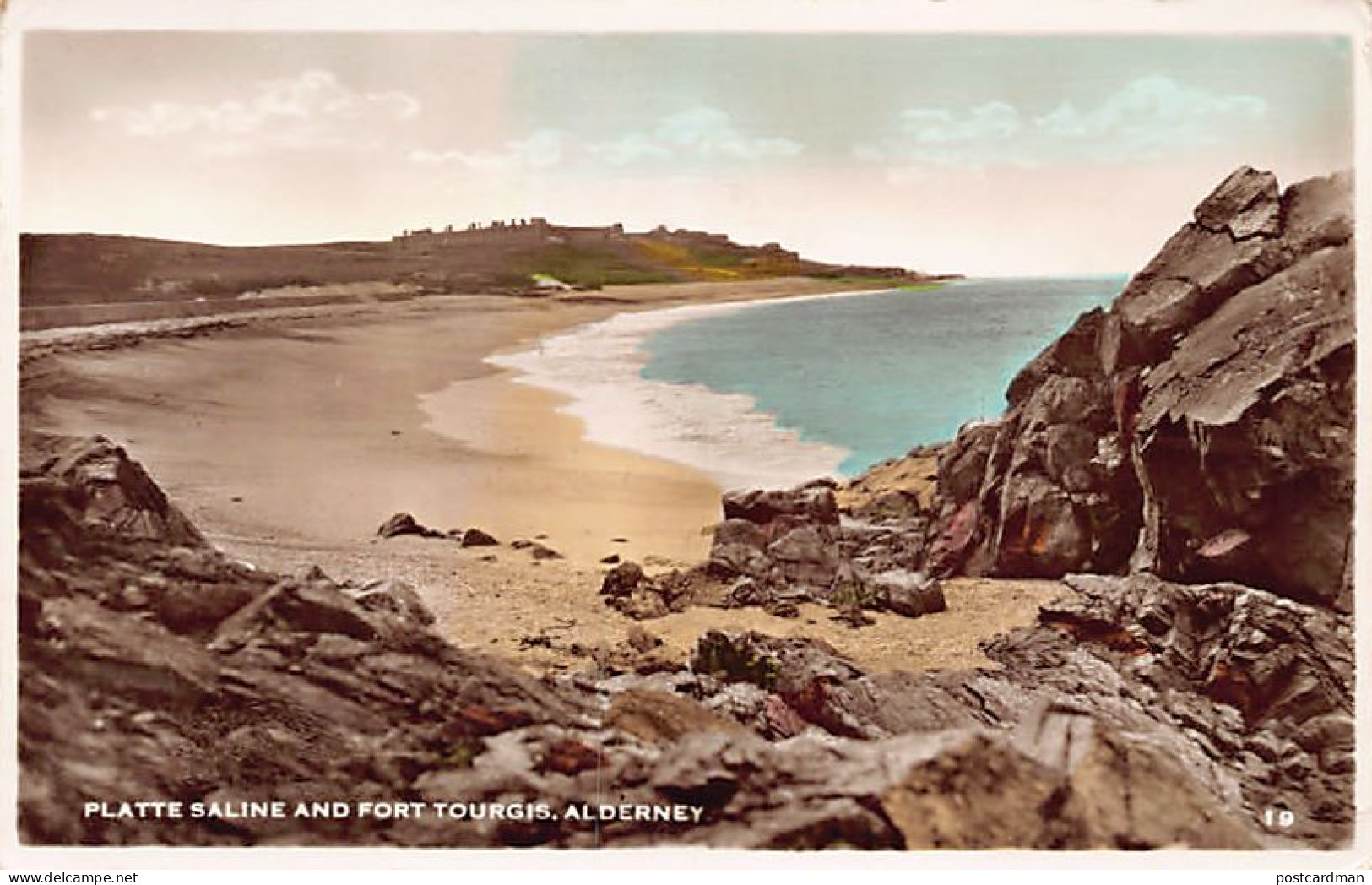 Alderney - Platte Saline and Fort Tourgis - Publ. B. B. 19