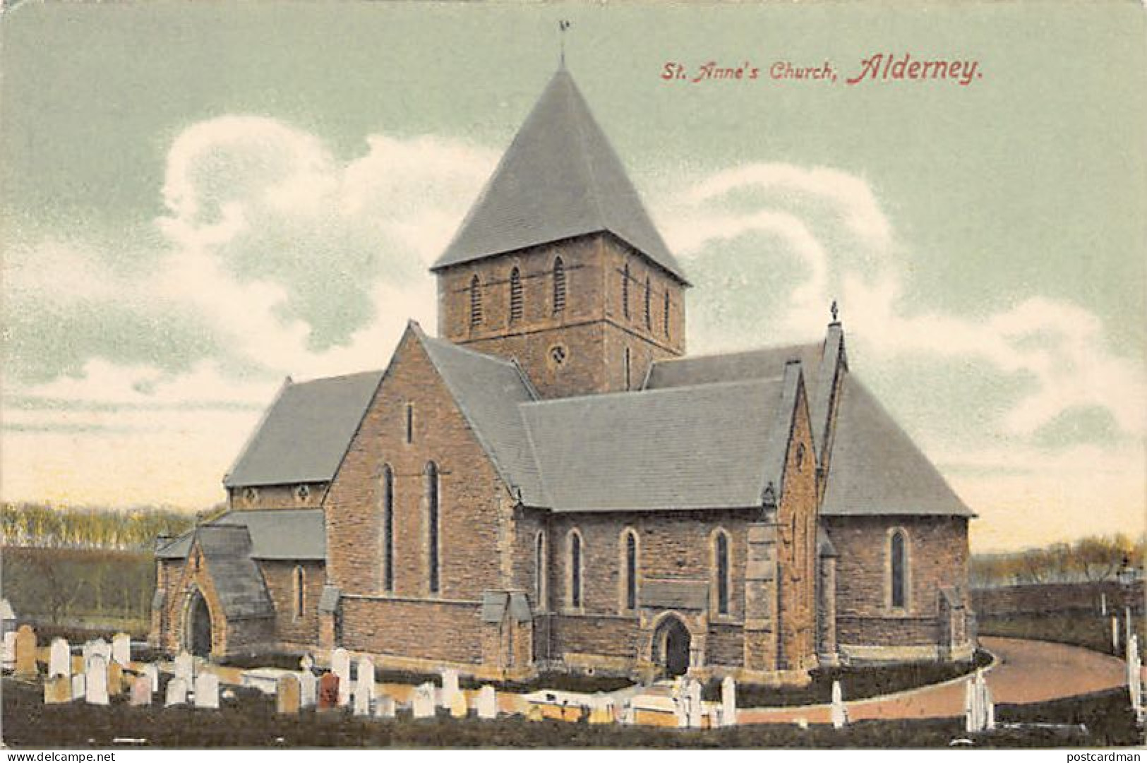 ALDERNEY - St. Anne's Church - Publ. The Autocel Series