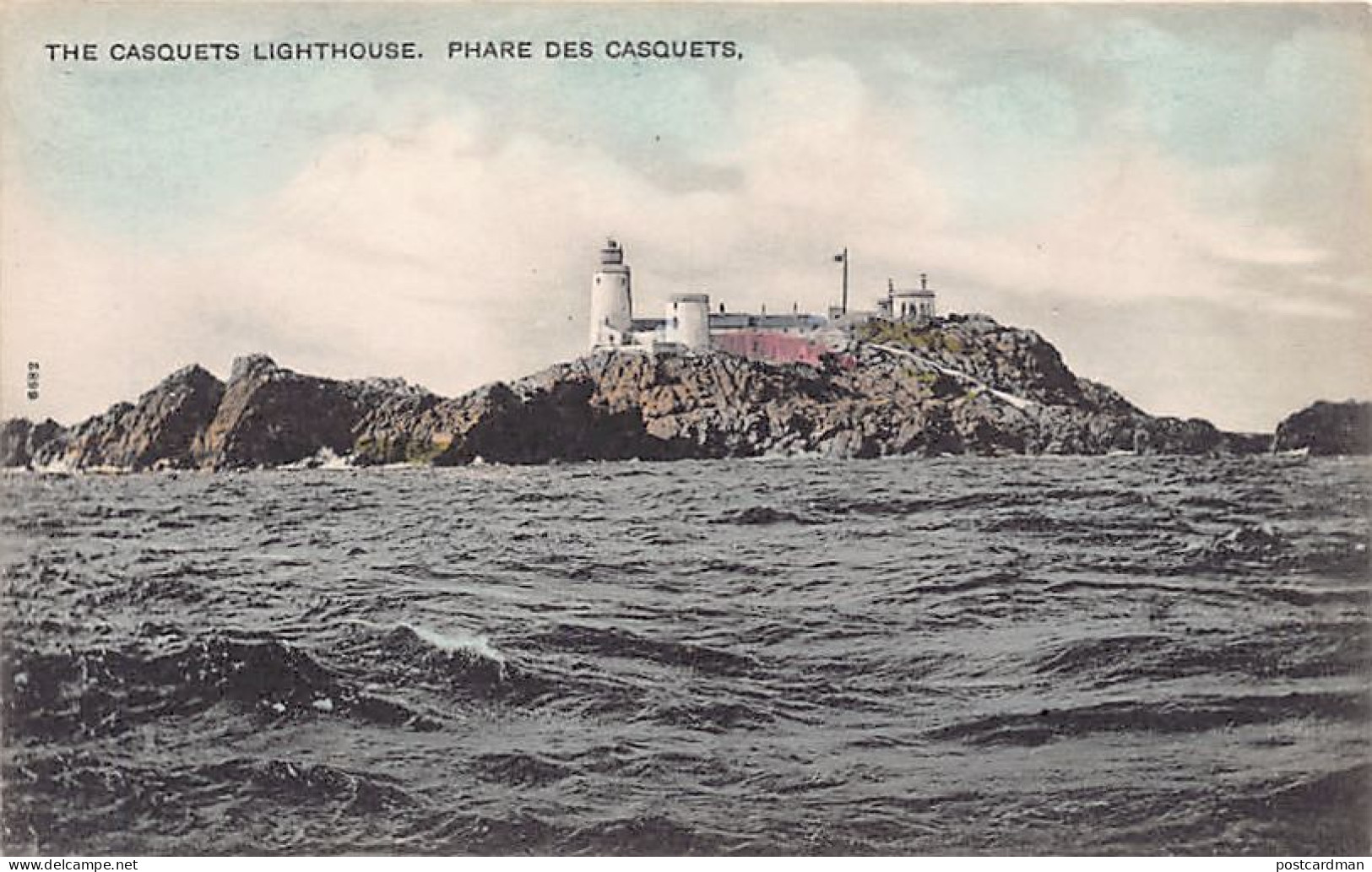 Alderney - The Casquets Lighthouse - Publ. Peacock 6682