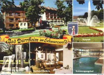 Bad  Duerrheim Bad Duerrheim Bad Hotel Waldeck  x 1981