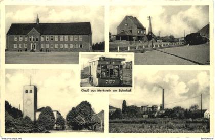 Gruss aus Merkstein am Bahnhof - Herzogenrath