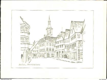 Aalen Marktplatz KuenstlerHans Kuehn o