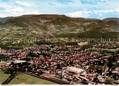 Achern Baden Fliegeraufnahme mit Hornisgrinde