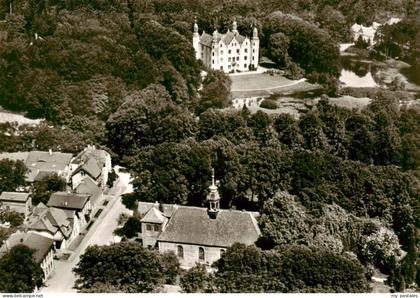 Ahrensburg Schloss und Kirche Fliegeraufnahme