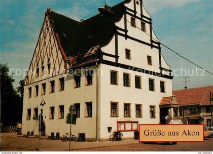 Aken Elbe Rathaus