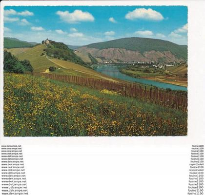carte ( format 15 x 10 cm ) alf  bullay a d mosel   mit marienburg