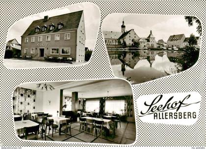 Allersberg Restaurant Seehof Gastraum Seepartie