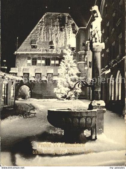 Alsdorf Weihnachtsstimmung Dorfbrunnen