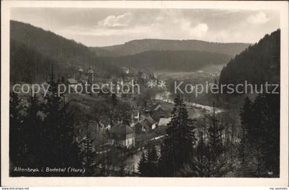Altenbrak Harz Teilansicht